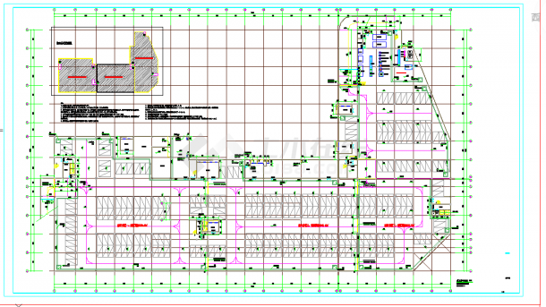 某地四层框架结构医学院（实验室）建筑施工图（总建筑面积37898平方米，）-图一