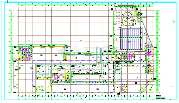 某地四层框架结构医学院（实验室）建筑施工图（总建筑面积37898平方米，）-图二