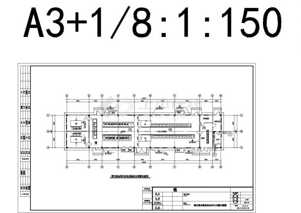 [江苏]地铁停车场设计图纸228张（工艺建筑设备）-图二