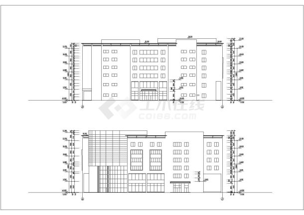 某商业大厦建筑设计方案-图二