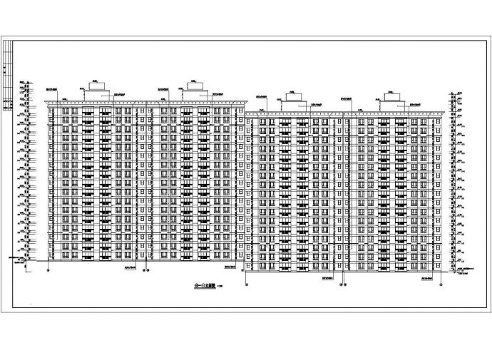 某地十七层剪力墙结构住宅建筑设计施工图纸_图1