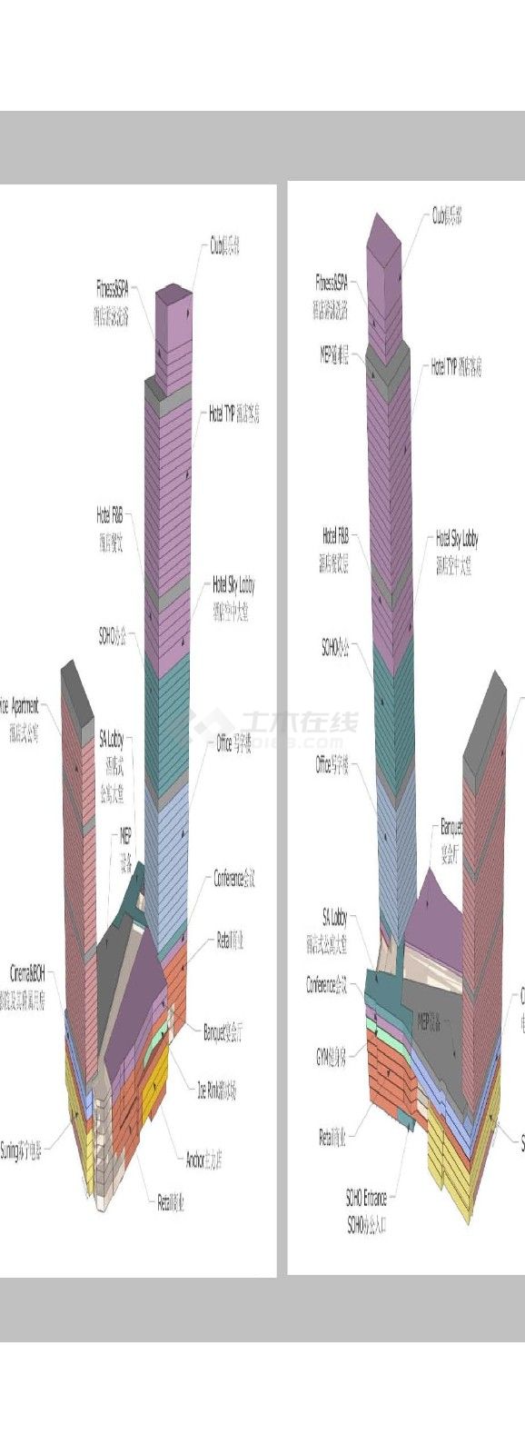 [江苏]某商业综合体建筑设计方案文本-图一