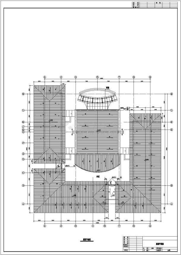 某城区售楼处建筑设计方案-图二