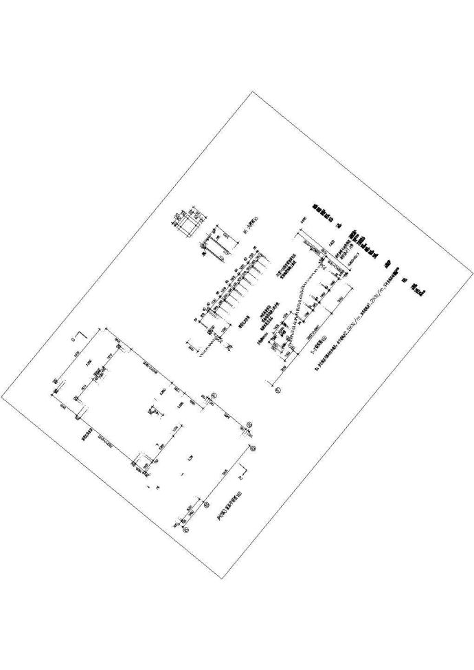 某天桥建筑施工图_图1