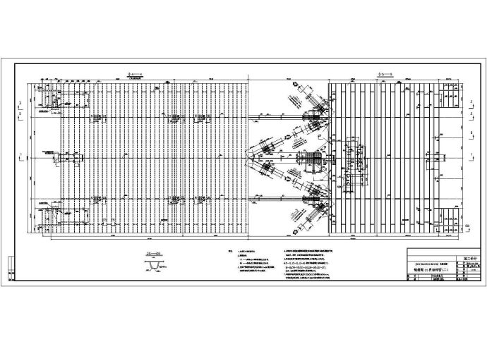 武汉某三桥钢箱梁设计CAD参考图_图1