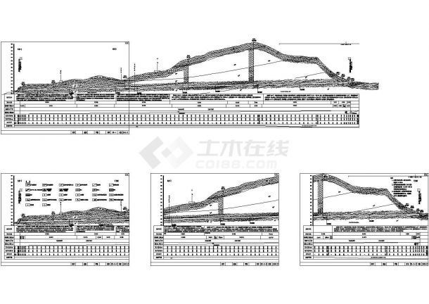 重庆市隧道施工图设计图纸-图二