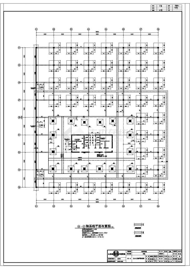 某小区26层6#住宅楼结构施工图纸-图一