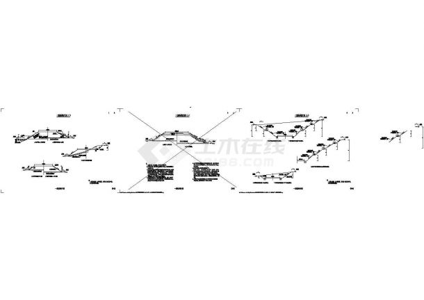 主线路基路面初步设计成套cad设计图纸-图一