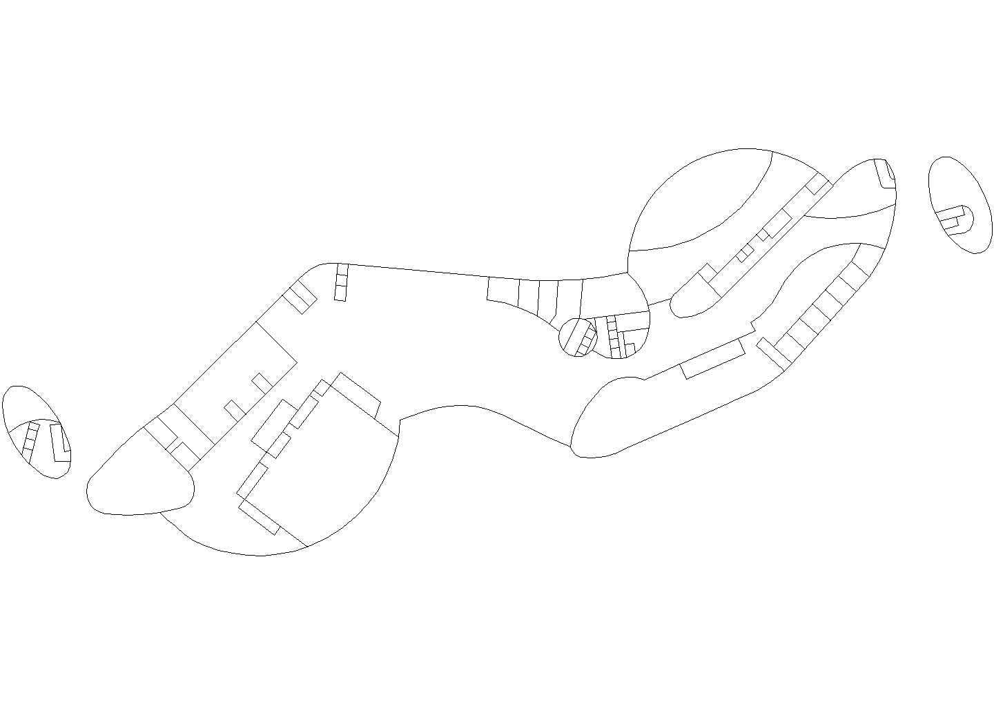六层五星级生物主题酒店建筑设计方案文本（含CAD）