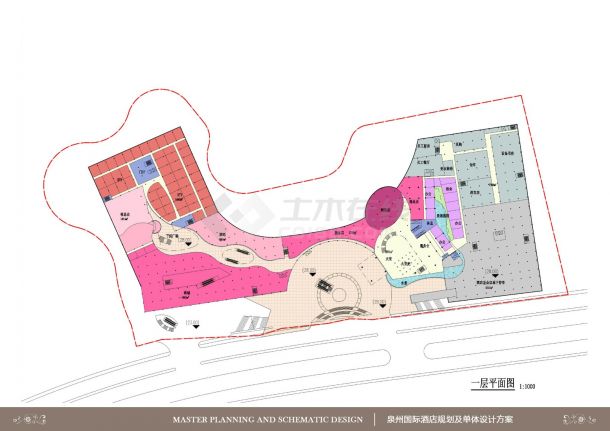 [福建]某十八层国际酒店建筑设计方案文本-图一