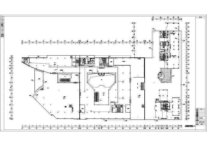 商业大厦电气设计cad全套图纸_图1