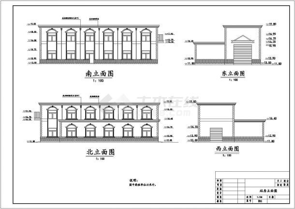 某地一小型泵站拆除重建初步设计图纸-图一