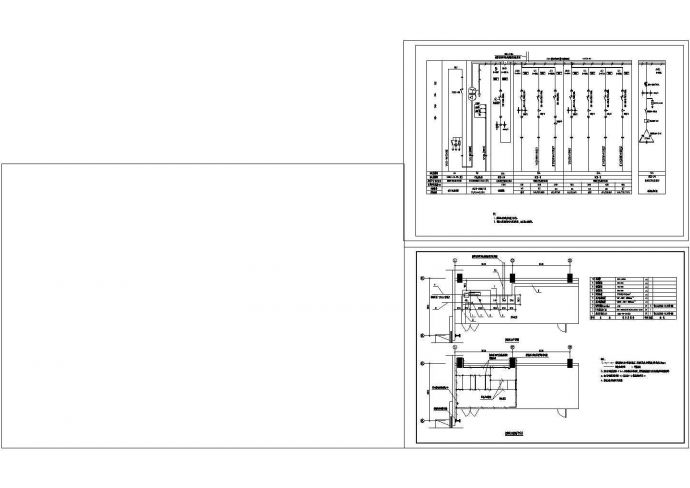 钢结构工业厂房电气设计cad图纸，含照明设计_图1