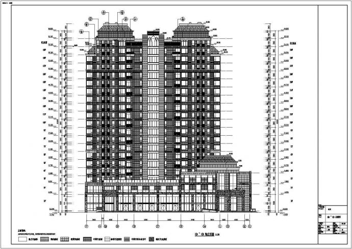 某19层剪力墙结构商住楼建筑设计施工图_图1
