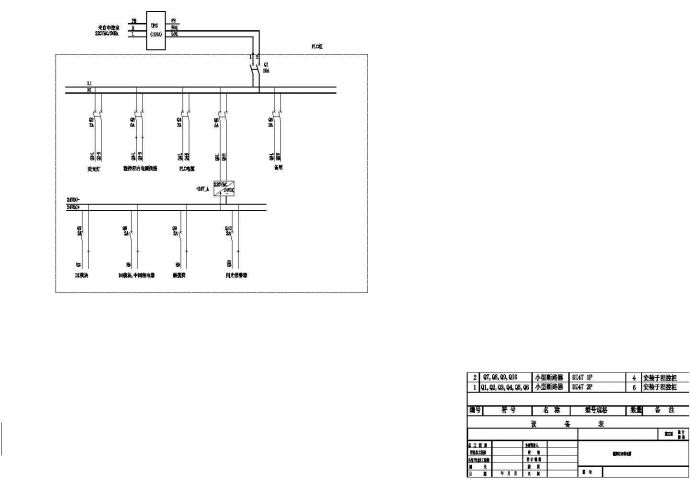 电厂锅炉程控定排图纸（PLC模块接线图）_图1