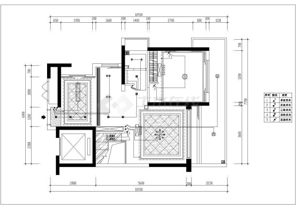 欧式风格家装设计全套施工图（含高清效果图和实景图）-图一