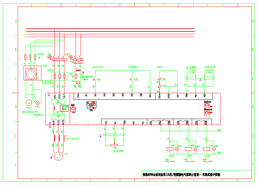 某变频器电气原理图-ATV630系列