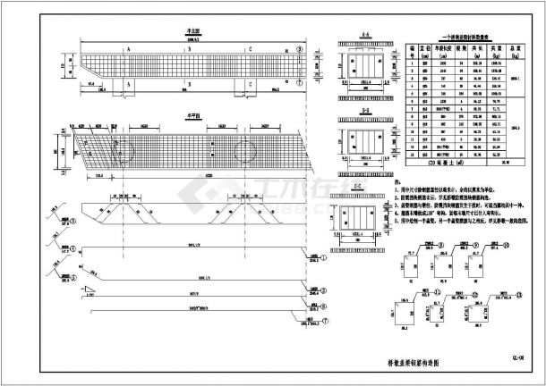 [天津]某道路桥梁施工图设计（含图纸目录）-图二