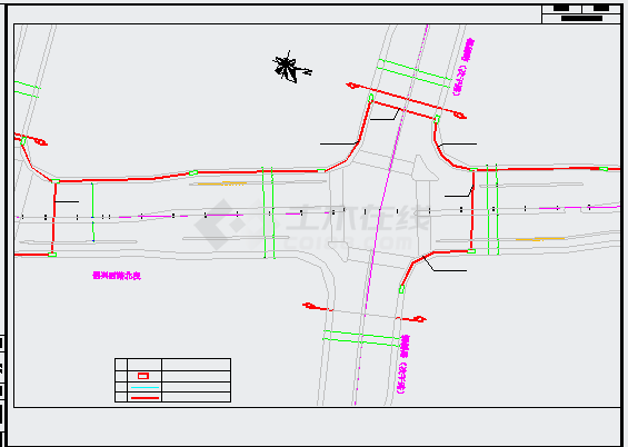 [广西]城市主干路通信工程施工图设计11张-图二