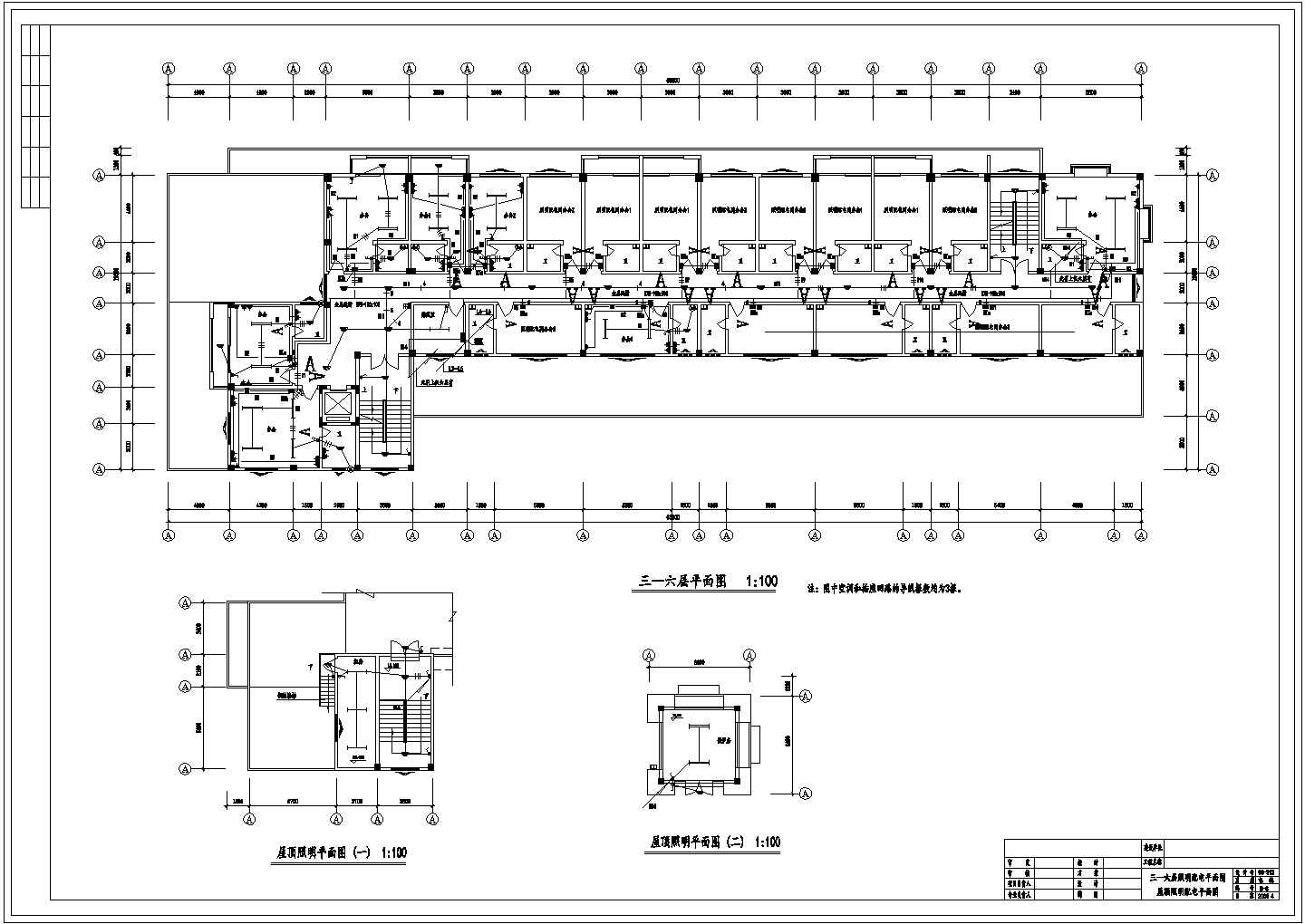 汽配综合市场电梯CAD布置图