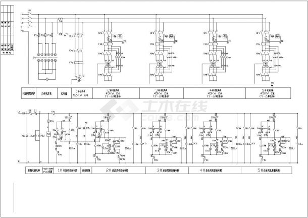 【广州】某水上乐园工程配电设计图纸-图二