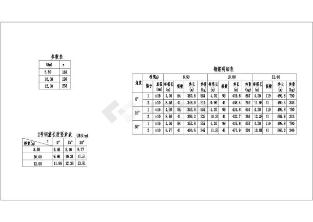 20m简支空心板（交通部公路II级）新标准全套cad设计图纸-图二