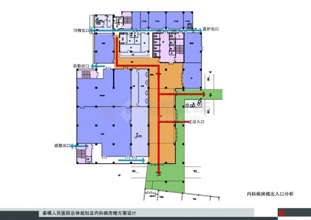 [江苏]高层现代风格医院总体规划建筑设计方案文本-图二