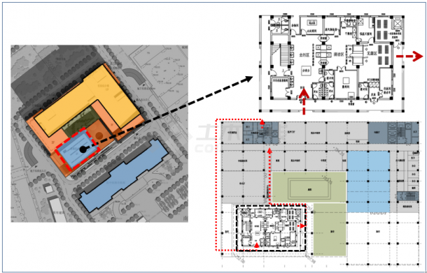 [四川]13层省中医重点专科医院建筑设计方案文本（知名建筑研究院）-图一