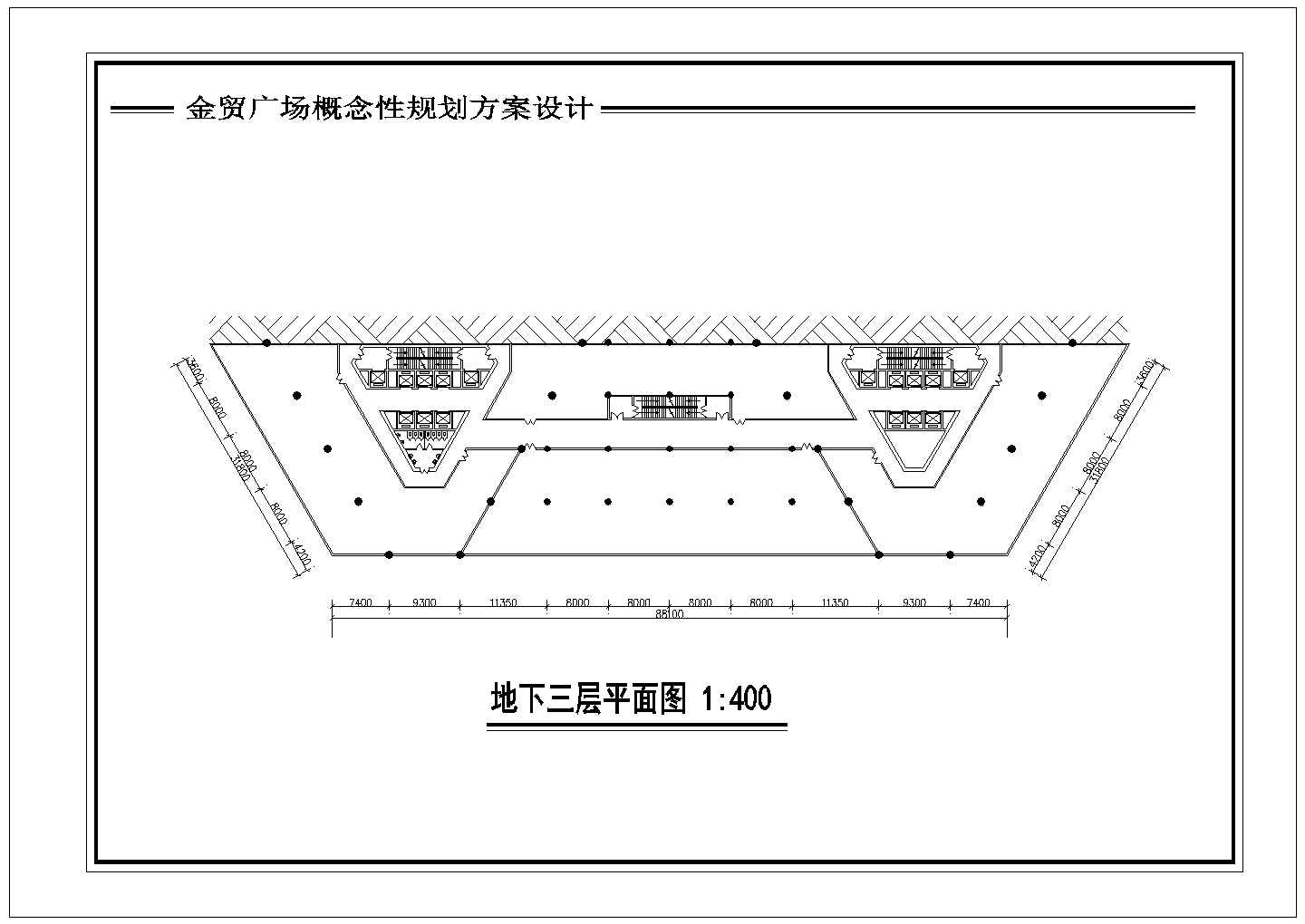 【重庆】金贸广场概念性规划设计方案图及效果图