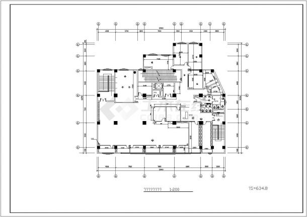 四层小型科技办公楼空调设计施工图-图二