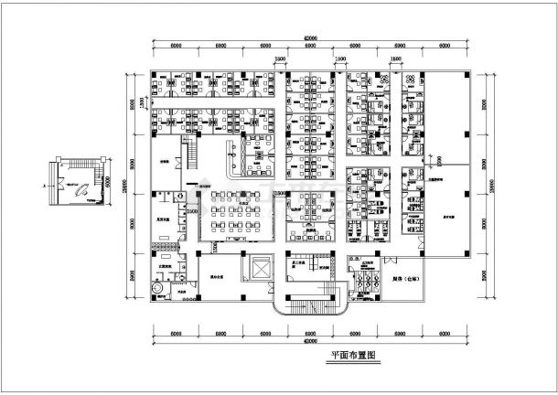 某地休闲中心建筑设计全套施工图纸-图二