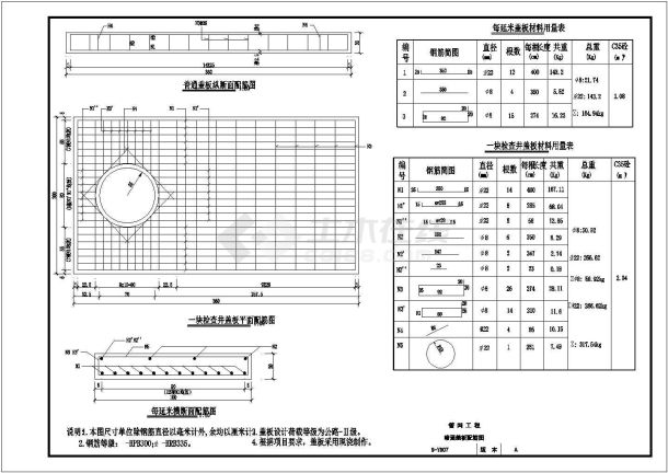 双向四车道工程排水设计套图（道路全长1721m）-图二