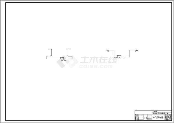 某二十二层住宅饮用水管网设计施工图-图一