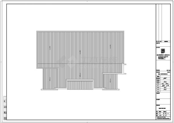 【郑州】苏园一号餐厅室内装修设计施工图（附效果图）-图二