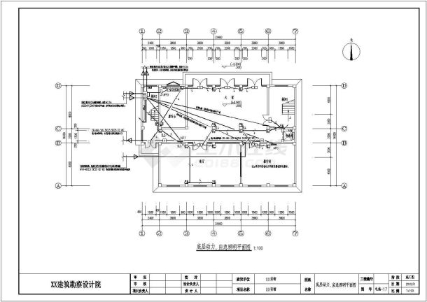 某地九层旅游宾馆电气设计施工图纸-图二