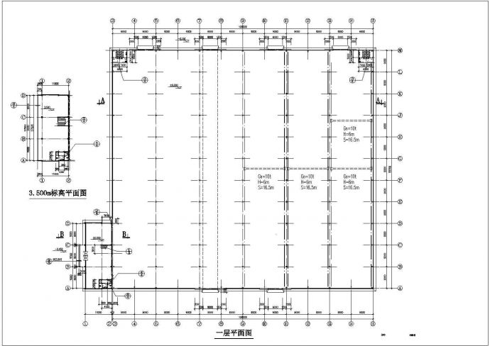 广州某轻钢厂房结构建筑设计详细图纸_图1
