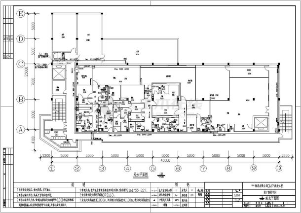 【广东】某制药厂冻干粉针车间工艺管道施工图-图二