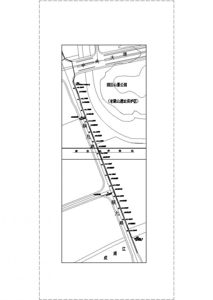 [浙江]市政道路电缆管道施工图设计（共25张图纸）_图1