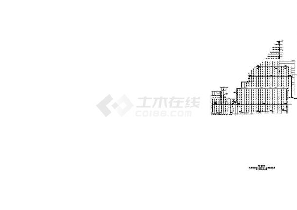 北京某社区商业项目C座给排水图纸-图二