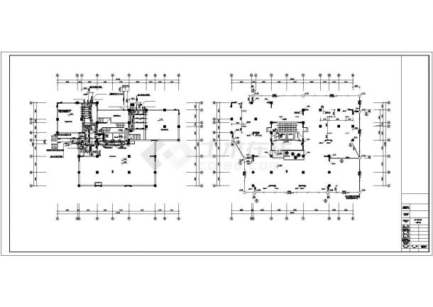 某25层住宅CAD给排水施工参考详图-图二