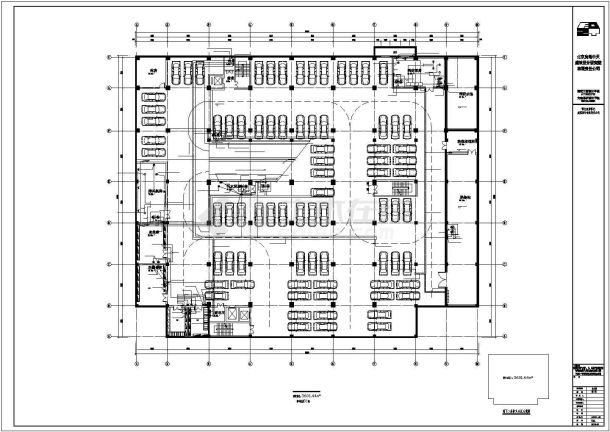 【北京】大学勺园餐厅及行政办公楼工程图纸-图一