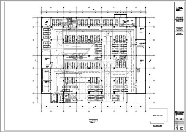 【北京】大学勺园餐厅及行政办公楼工程图纸-图二