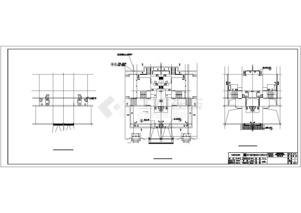 成都古城八期建筑C详细建筑施工图-图一