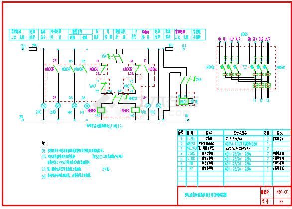 KB0-CC-62双电源自动转换自投自复控制电路图1.dwg-图一