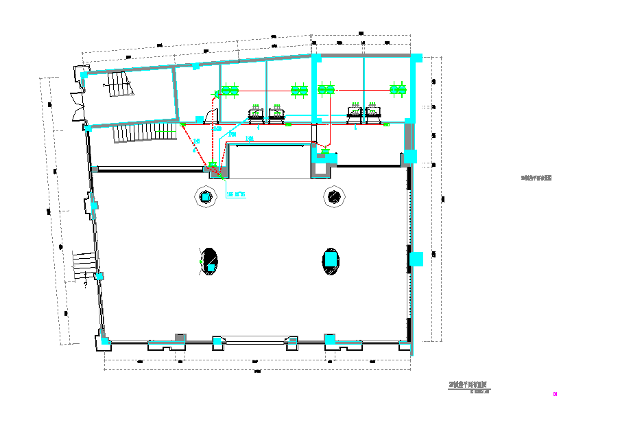 湖南高端商品房售楼部室内装修设计施工图CAD图纸