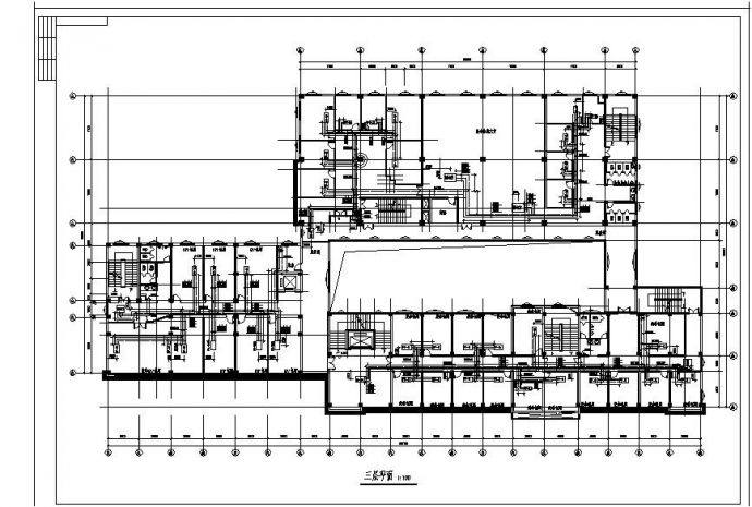 某娱乐城中央空调设计CAD参考图_图1