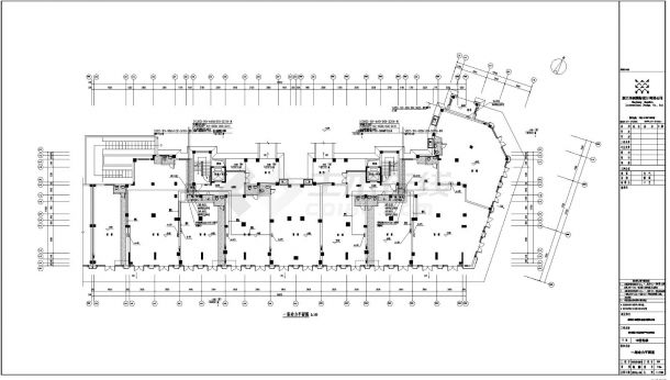 君悦新天地房地产开发项目住宅楼建筑电气设计施工图-图一