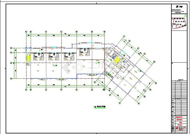 余杭街道原南湖酒厂地块棚户区改造安置房项目建筑图-图二