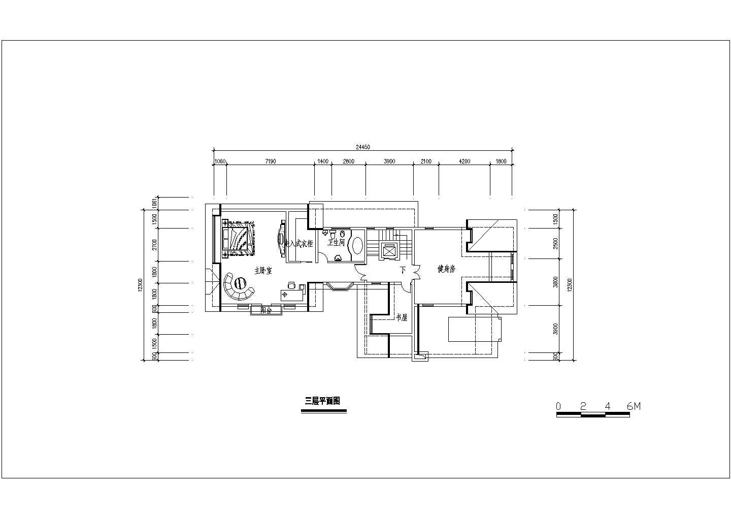 嘉兴三层别墅规划详细建筑施工图