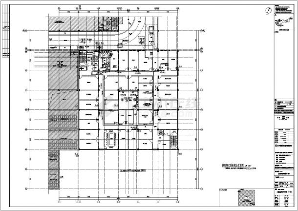 遵义三层办公楼给排水消防系统详细建筑施工图-图二